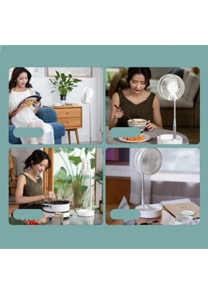 Uzaktan Kumandalı USB Mini Masaüstü Fan modelleri