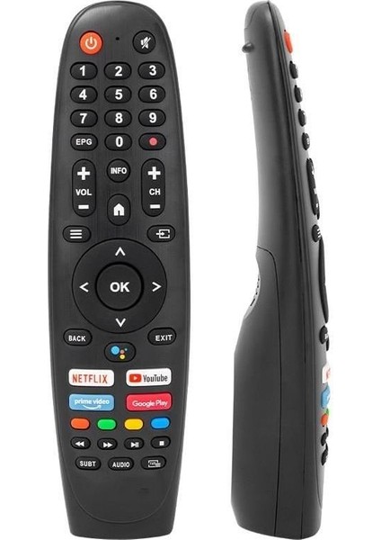 Dijitsu 43DS9800 İle Uyumlu Mikrofonlu Android Tv Kumanda