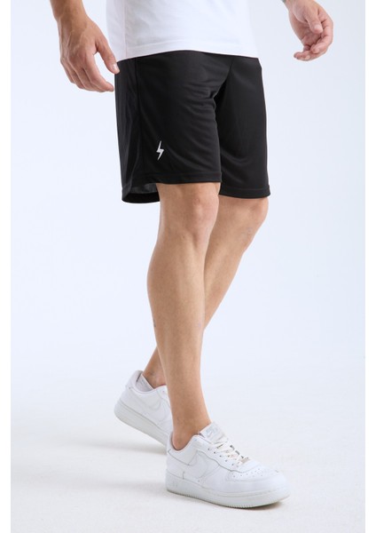 Spor Fitness Koşu Şortu - Hector - Siyah fırsatları