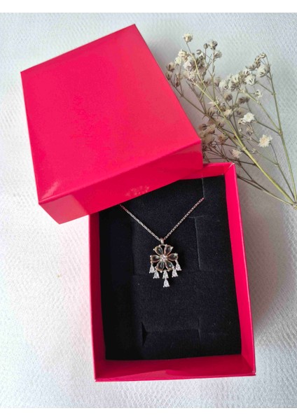 925 Ayar Gümüş Lotus Çiçeği Kolye fiyatları