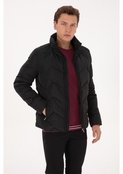 Erkek Siyah Mont 50311643-VR046