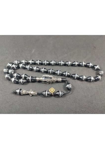 Hakan Kaya Usta Eseri Ağır Gümüş Nakkaşlı Iri Boy Gümüş Çakımlı Kuka Sertifikalı 8690