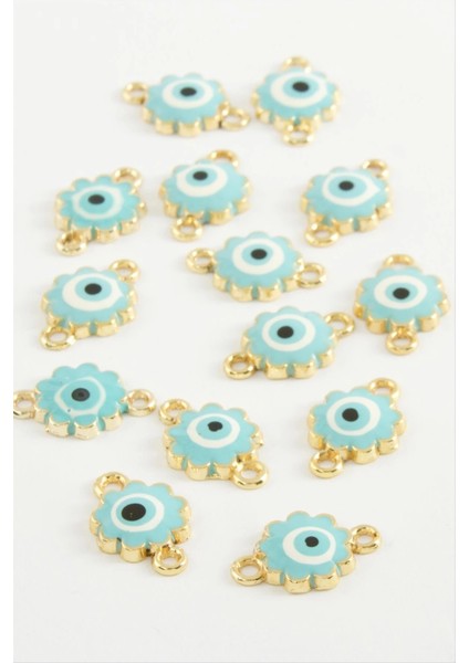 Çiçek Çift Kulplu Mineli Bileklik ve Kolye Ucu Aparatı 1 Adet