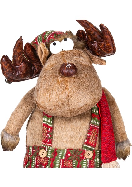 Yılbaşı Süsü, Geyik Kadın, Kahverengi - Uzayan Ayaklı, Deri Ayakkabı, fiyatları