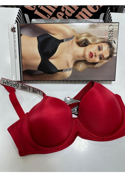 8830 Live Love Dream Taşlı Boş Cup Sütyen