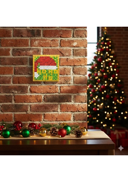 Flexi Piksel Sanat Kiti – Yılbaşı Temalı Piksel Sanatı - Mozaik - 10*10 cm - PFY1002 fırsatları