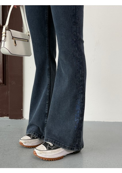 N76 Slim Fit Spanyol Paça Jean modelleri