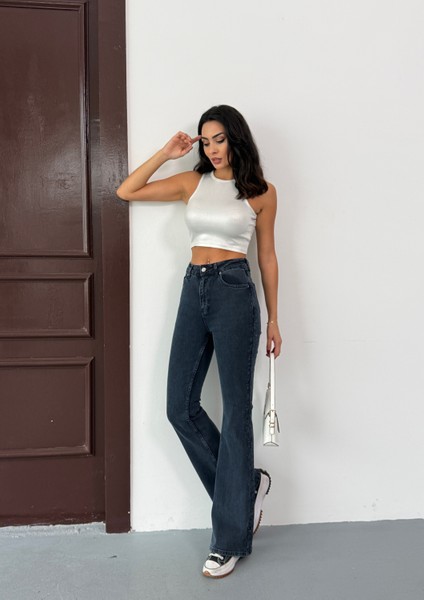 N76 Slim Fit Spanyol Paça Jean fırsatları