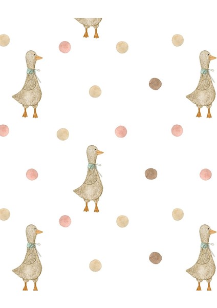 Vintage Ördek Dijital Baskı Vintage Poster (Çerçevesiz) fırsatları