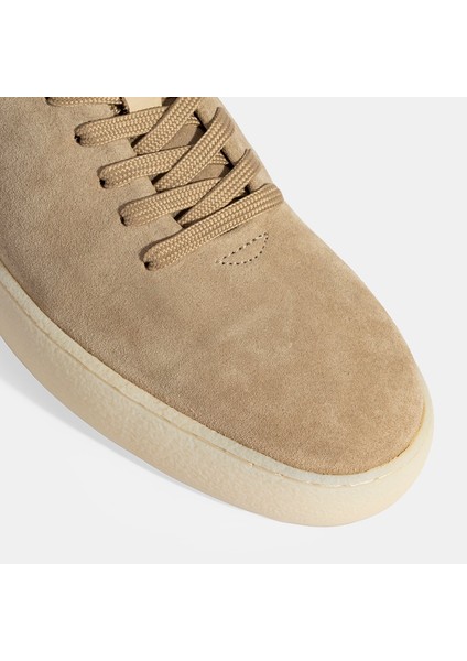 Erkek Vizon Bağcıklı Süet Günlük Ayakkabı
