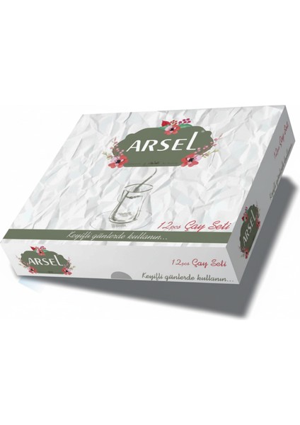 Heybeli Gümüş 12 Parça 6 Kişilik Çay Seti Paslanmaz Çelik Çay Tabak & Paşabahçe Bardak fırsatları