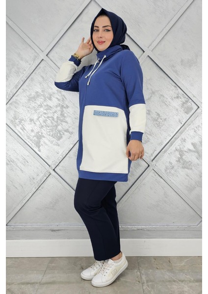 Kadın Kombinli Boğazlı Tesettür Tunik