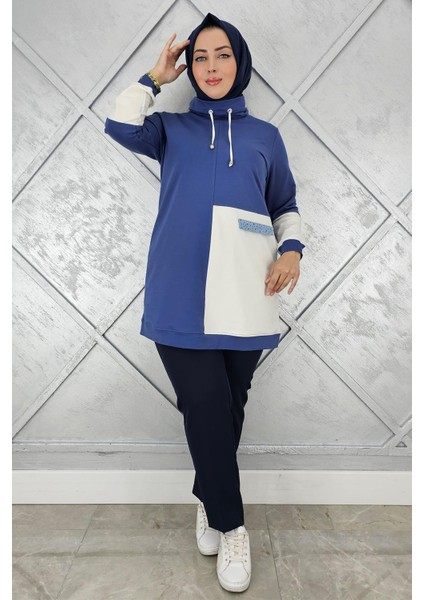 Kadın Kombinli Boğazlı Tesettür Tunik modelleri