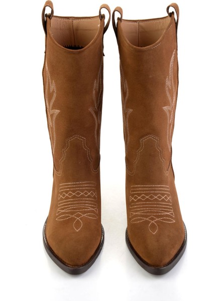 Taba Hakiki Deri Kadın Bot & Bootie K02531255002 fırsatları