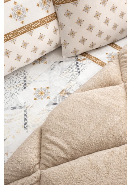 Veluna Tek Kişilik Wellsoft Yorgan Uyku Seti Lastikli Çarşaflı Yastık Kılıflı Tek Kişilik Uyku Seti fiyatları