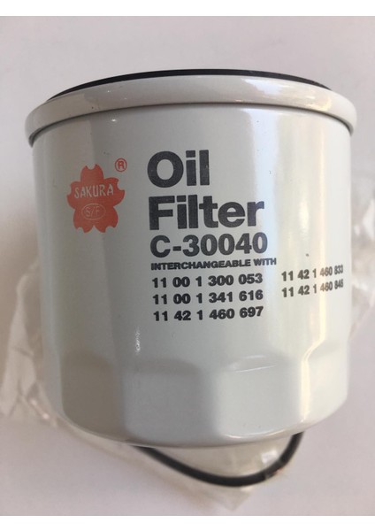 Sakura C-30040 Yağ Filtresi (Oc 91D) Bmw R 1100/R 1150-K 1100-120 fiyatları