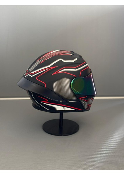 WS-202 Güneş Vizörlü Çene Açılır Kask (Renkli Vizörlü) C1 indirimleri