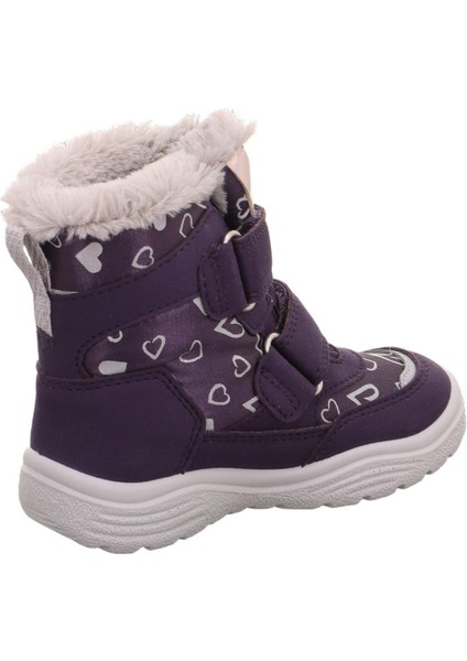 Kürklü Goretex Karbotu Genç Kız Lila modelleri