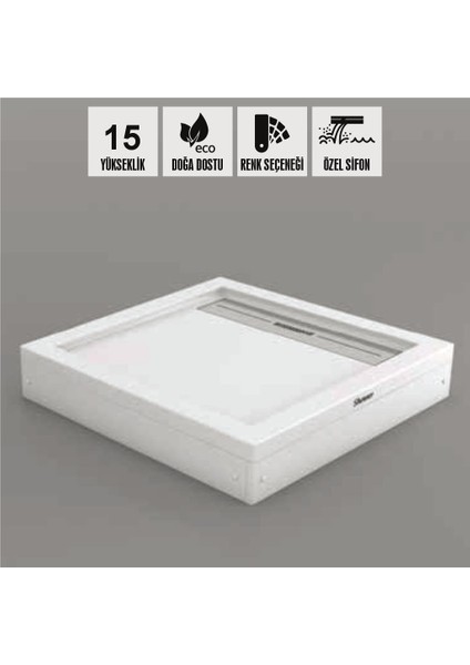 Drop Kare Duş Teknesi, Panelli fiyatları