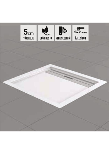 Drop Kare Duş Teknesi, Flat fiyatları