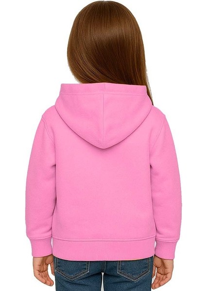 Unisex Baskılı Çocuk Swaetshirt Labubu Baskılı Kapüşonlu 3 Iplik Şardonlu fiyatları