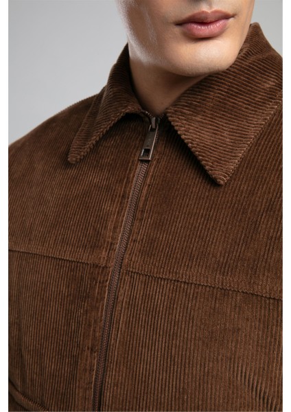 Lonroy Erkek Kadife Ceket Kahverengi indirimleri