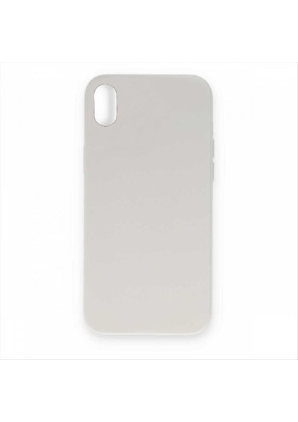 iPhone Xr Kadife Kaplı Lüx Lansman Silikon Kılıf