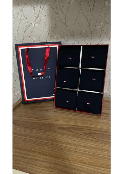 6 Adet Kutulu ve Çantalı Uzun Bambu Çorap Hediyelik Çeyizlik Babalar ve Öğretmenler Günü