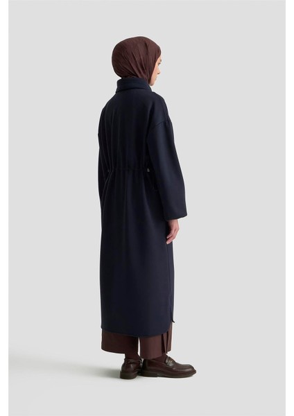 Yüksek Yaka Örme Giyçık 25KD1503 Lacivert indirimleri