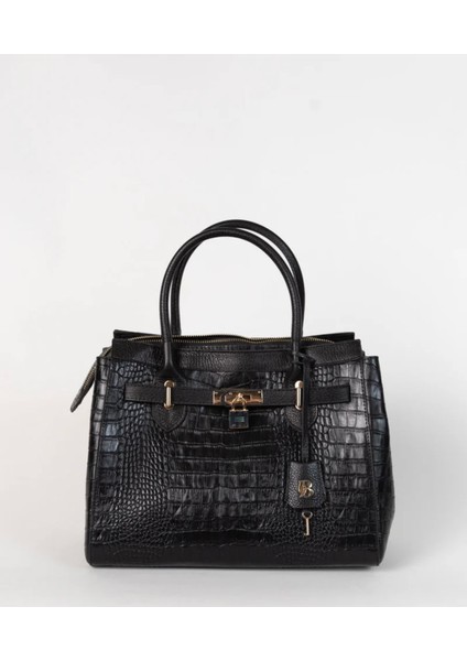 H Design Hakiki Deri Kadın Çantası