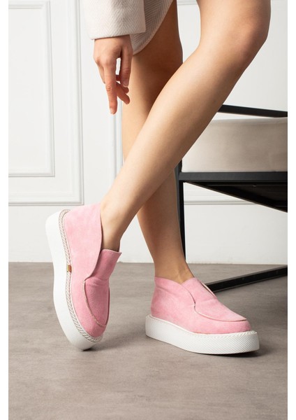 Dinna Kadın Bot&bootie Pembe Süet