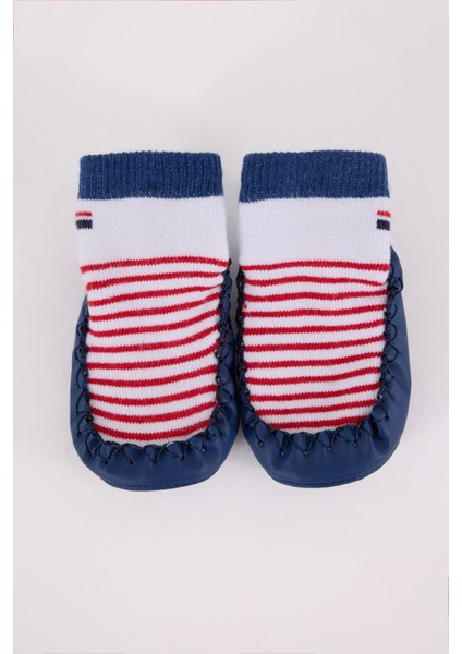 U.s. Polo Assn Çarık Çorap USB2600 Beyaz-Lacivert fiyatları