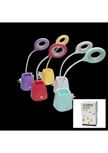 Ledli Kalemlikli Masa Lambası (K95)