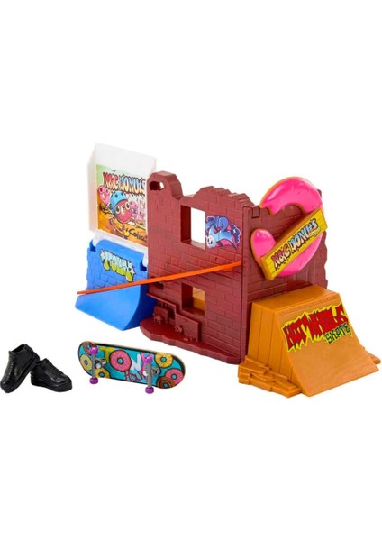 Hot Wheels Skate Parmak Kaykay Macerasına Başlangıç Seti