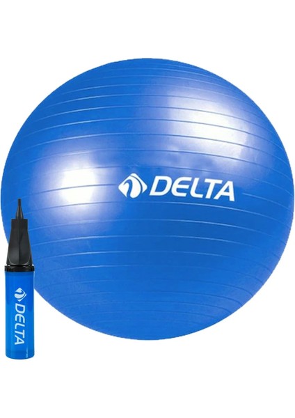55 cm Pilates Topu Şişirme Pompası Seti Egzersiz Topu 55CM Plates Seti