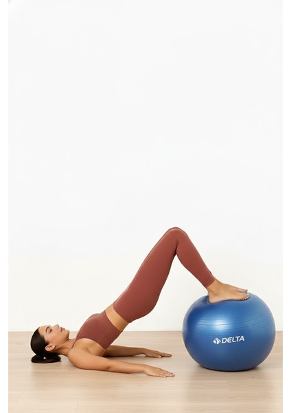 55 cm Pilates Topu Şişirme Pompası Seti Egzersiz Topu 55CM Plates Seti fırsatları