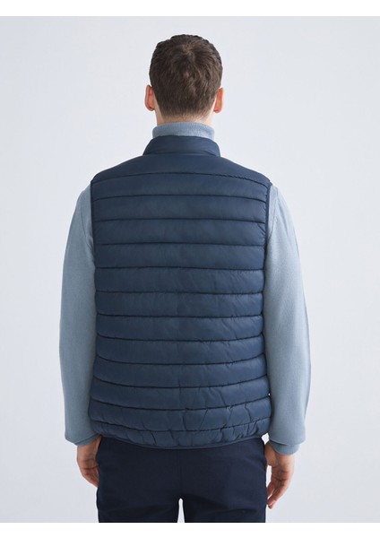 Yeni Sezon Standart Kalıp Dik Yaka Erkek Şişme Yelek indirimleri