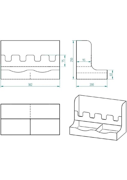 Çay Kahve Karton Bardaklık Standı 2li Set Tüm Bardaklar ile Uyumlu fırsatları