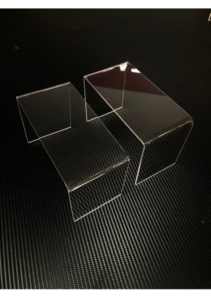 Turuncu Şeffaf Pleksi Yükseltici Sergileme Standı, Sunum ve Gösterim Için Ideal fırsatları