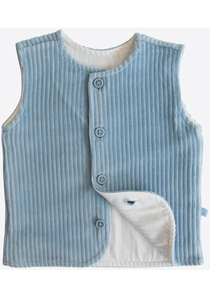 Organik Dosse Yelek Mavi fiyatları