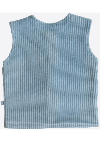 Organik Dosse Yelek Mavi modelleri