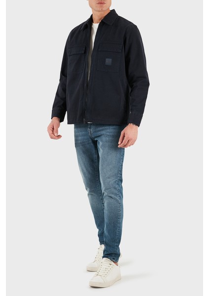 Pamuklu Regular Fit Fermuarlı Kot Gömlek Erkek Gömlek 50530853 404 fiyatları