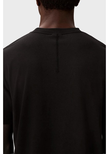 Logolu Pamuk Karışımlı Regular Fit Bisiklet Yaka T Shirt LVGMF5K100UB1 Erkek T Shirt LVGMF5K100 Ub1 modelleri