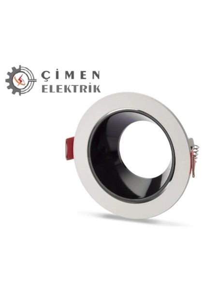 Noas YL60 2110 Ren Beyaz Siyah Yuvarlak Spot Kasası fiyatları