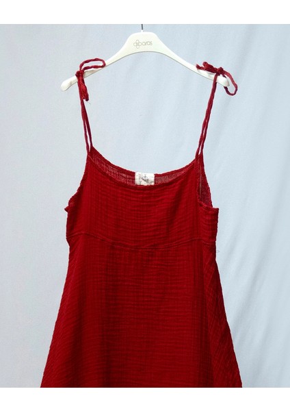 %100 Pamuk Müslin Nefes Alır Kadın Askılı Yazlık Gecelik Elbise Pijama – Rahat, Şık ve Çok Amaçlı fiyatları