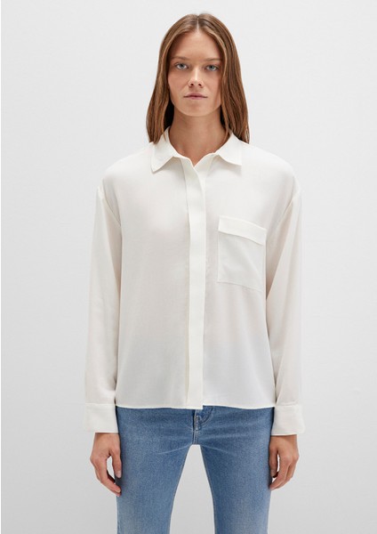 Ekru Tencel Tm Liyosel Gömlek 1211354-80194 fırsatları