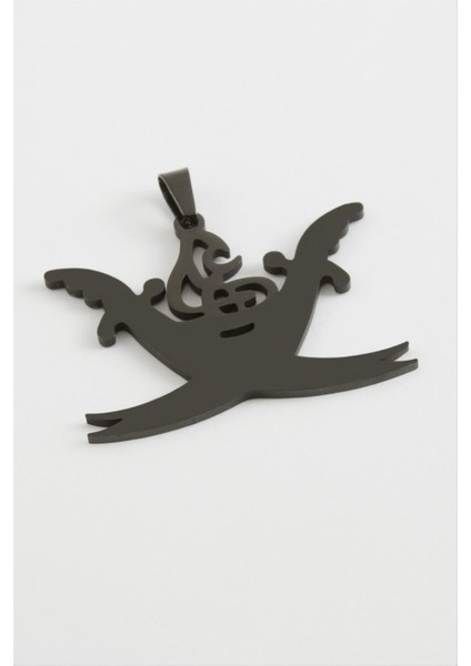 Zülfikar Çelik Kolye Ucu 4,5 cm