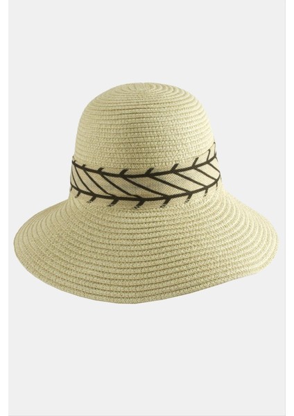 Fiyonglu Hasır Şapka