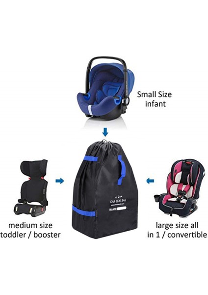 Uçak Seyahatleri Için Evrensel Bebek Oto Koltuğu Saklama Çantası, Omuz Askılı Büyük Dalı Çanta (Yurt Dışından) fiyatları