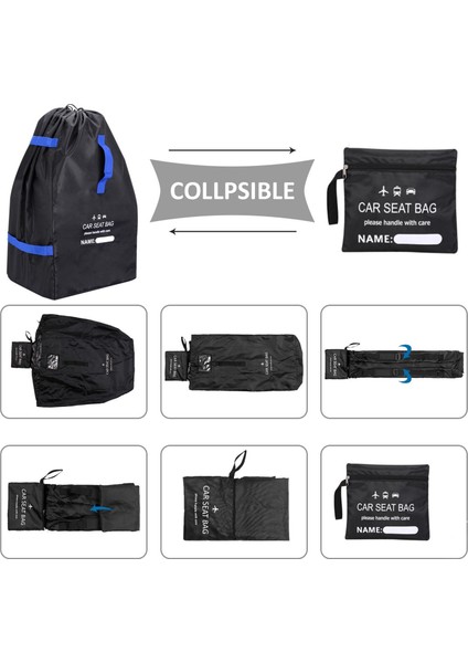 Uçak Seyahatleri Için Evrensel Bebek Oto Koltuğu Saklama Çantası, Omuz Askılı Büyük Dalı Çanta (Yurt Dışından) indirimleri